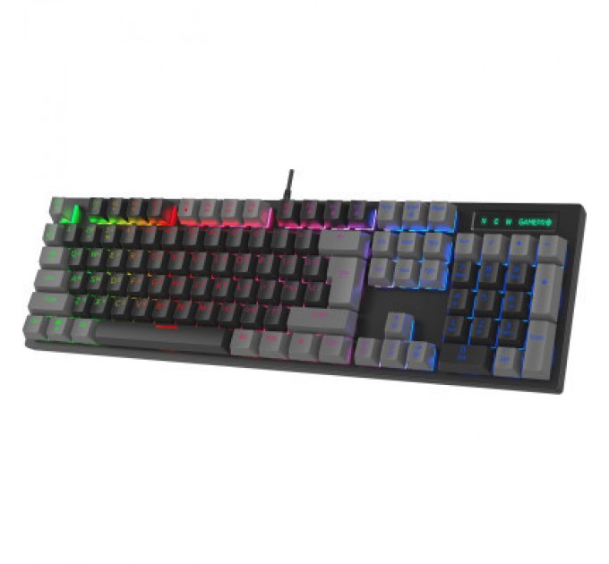 GamePro Клавіатура GamePro MK105B LED Red Switch USB Black (MK105R)