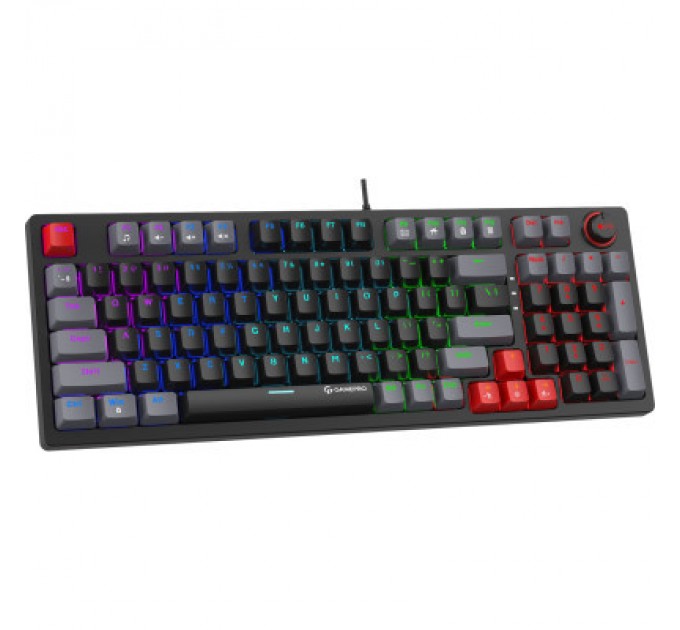 GamePro Клавіатура GamePro MK120B LED Blue Switches USB Black (MK120B)