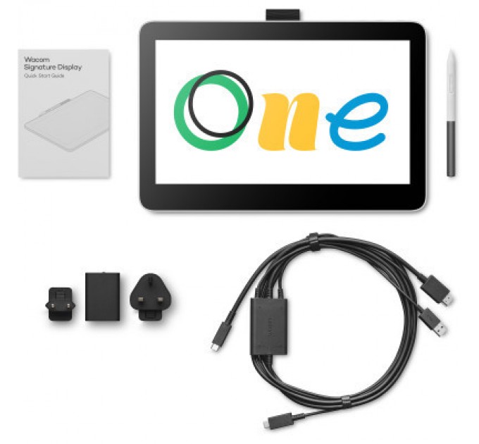 Wacom Планшет-монітор Wacom One12 (DTC121W0B)