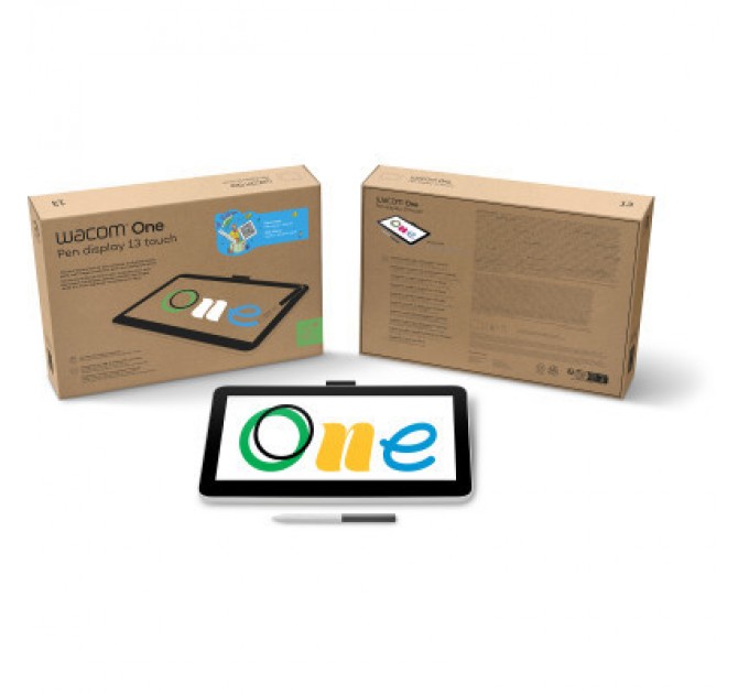 Wacom Планшет-монітор Wacom One13 Touch (DTH134W0B)