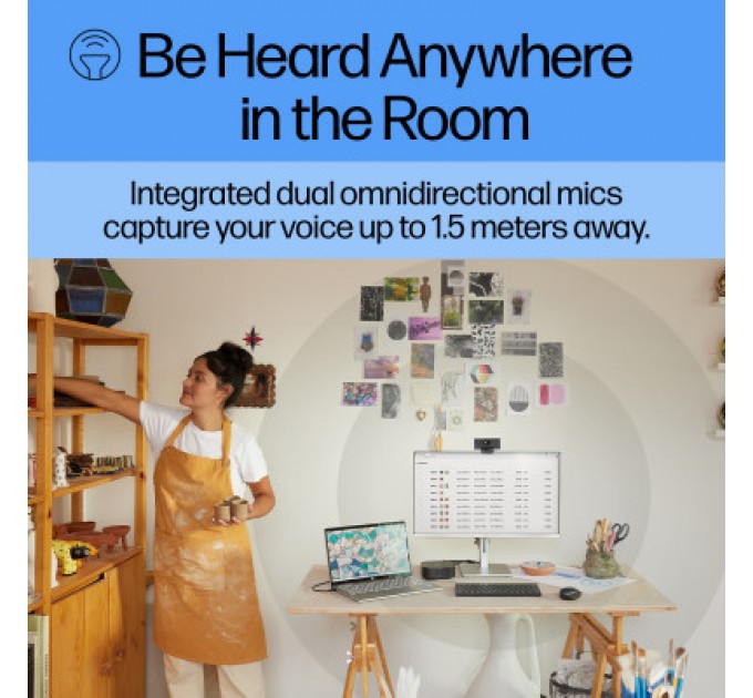 HP Веб-камера HP 620 FHD (6Y7L2AA)