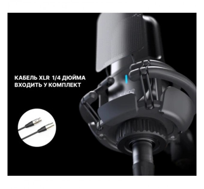Fifine Мікрофон Fifine К726 XLR Black (K726)