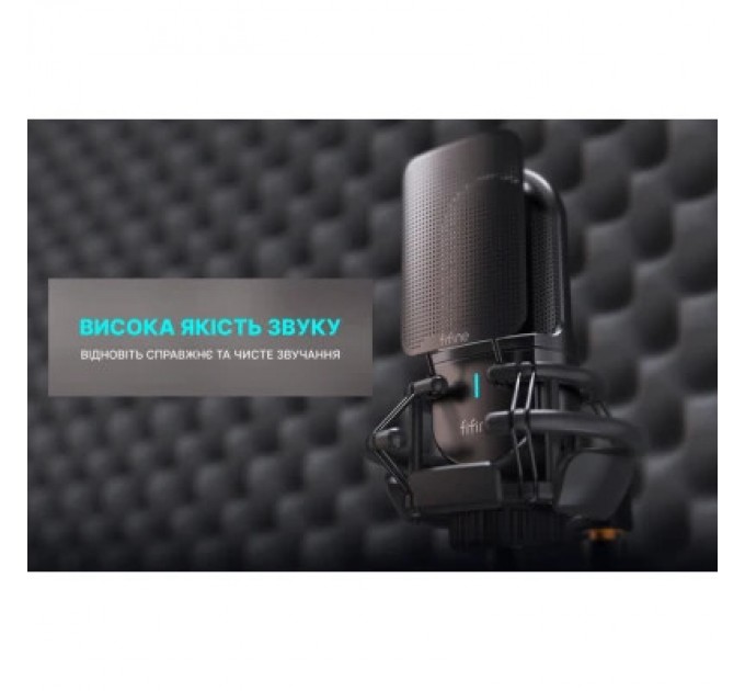 Fifine Мікрофон Fifine К726 XLR Black (K726)