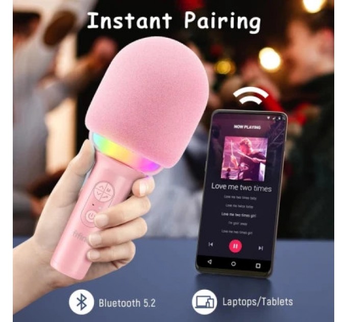 Fifine Мікрофон Fifine E2P Wireless Pink (E2P)