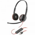 Poly Навушники Poly BlackWire C3220 USB-A Bulk Stereo (77R32A6)