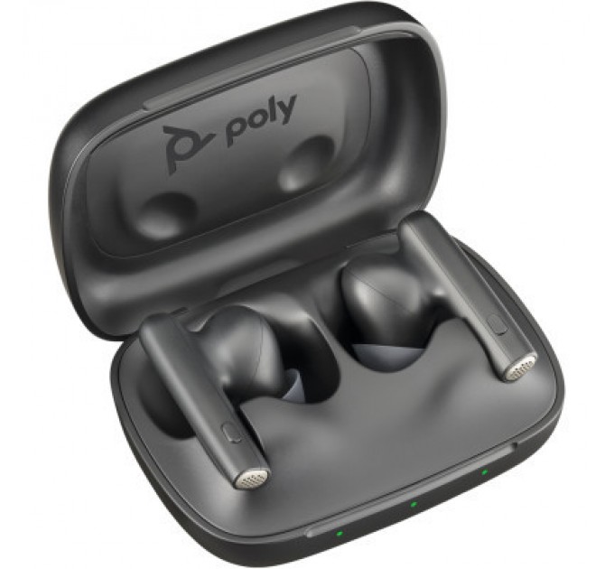 Poly Навушники Poly Voyager Free 60 Earbuds + BT700A + BCHC Black (7Y8H3AA)
