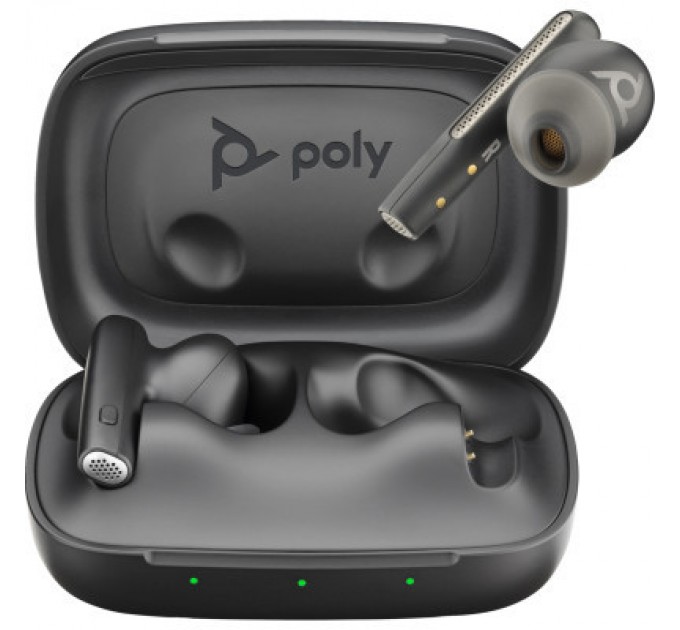Poly Навушники Poly Voyager Free 60 Earbuds + BT700A + BCHC Black (7Y8H3AA)