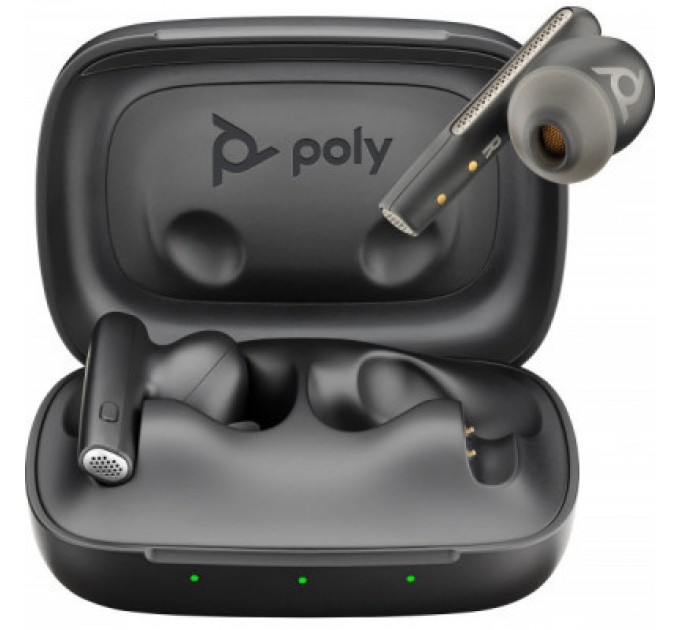 Poly Навушники Poly Voyager Free 60 Earbuds + BT700C + BCHC Black (7Y8H4AA)