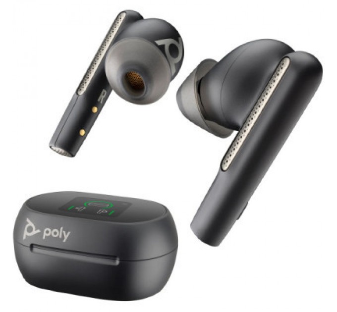 Poly Навушники Poly Voyager Free 60+ Earbuds + BT700A + TSCHC Black (7Y8G3AA)