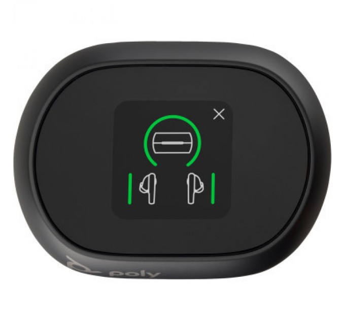Poly Навушники Poly Voyager Free 60+ Earbuds + BT700C + TSCHC Black (7Y8G4AA)
