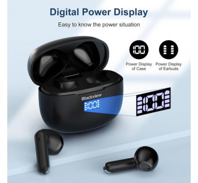 Blackview Навушники Blackview AirBuds 7 Black (6931548310235)