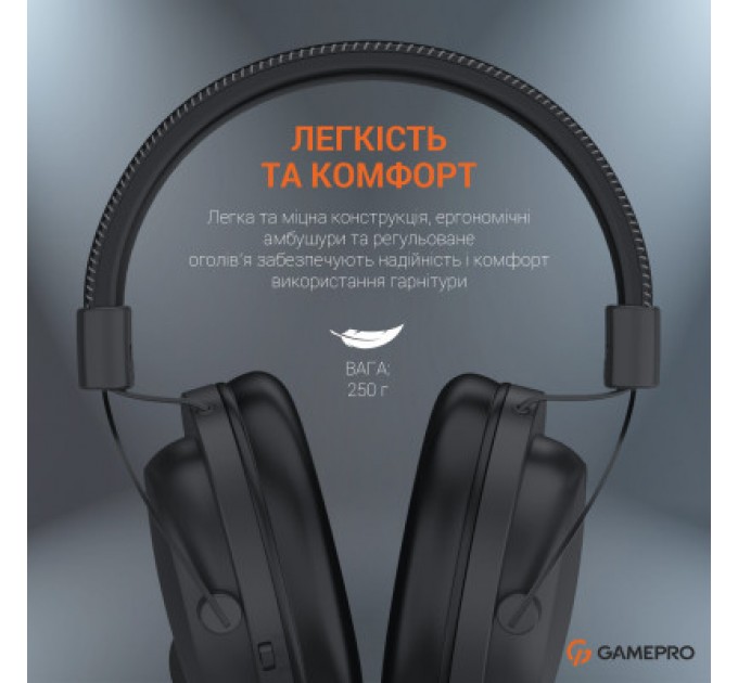 GamePro Навушники GamePro HS1050 Black (HS1050)