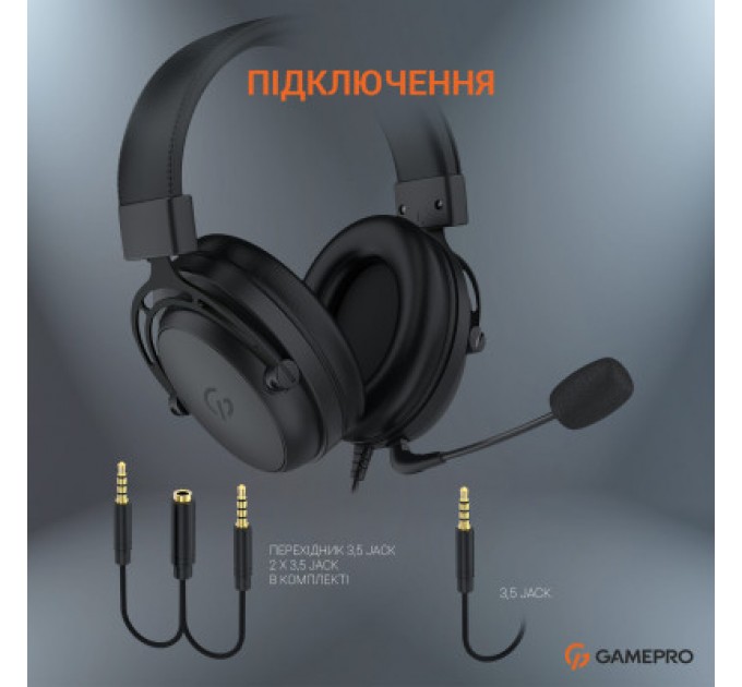 GamePro Навушники GamePro HS1050 Black (HS1050)