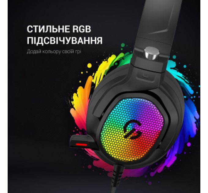 GamePro Навушники GamePro HS1300 RGB 7.1 Black (HS1300)