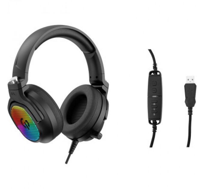 GamePro Навушники GamePro HS1300 RGB 7.1 Black (HS1300)