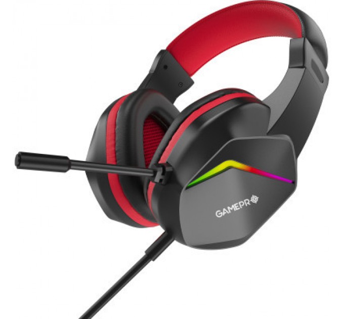 GamePro Навушники GamePro HS311 RGB Black/Red (HS311)