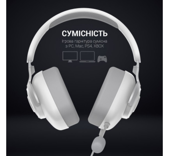 GamePro Навушники GamePro HS590W White (HS590W)