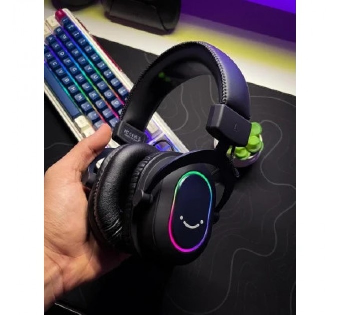 Fifine Навушники Fifine H6 RGB 7.1 Black (H6)
