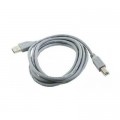Cablexpert Кабель для принтера USB 2.0 AM/BM 1.8m Cablexpert (CCP-USB2-AMBM-6G Grey)