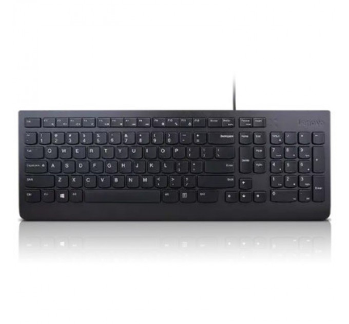 Lenovo Клавіатура Lenovo Essential USB UA Black (4Y41C75141)