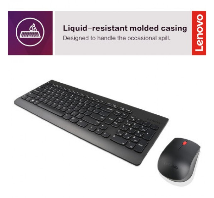 Lenovo Комплект Lenovo 510 Combo Wireless UA Black (GX31D64836)