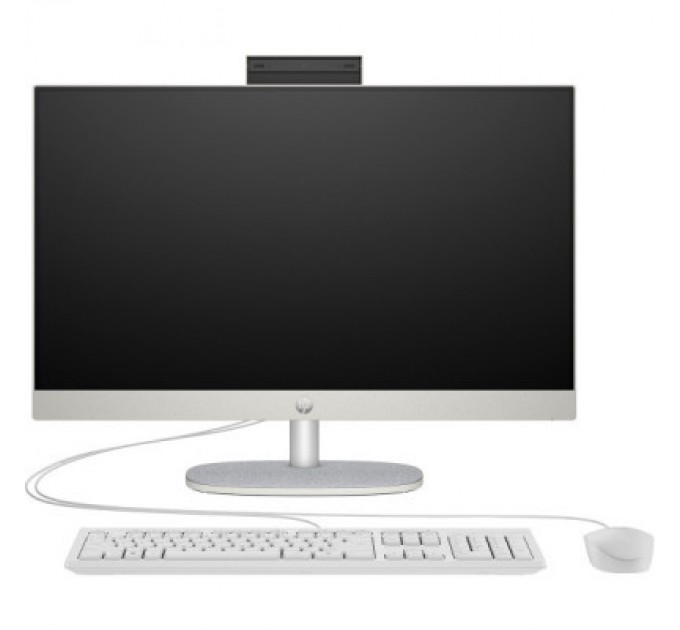HP Комп'ютер HP 24-cr0002ua AiO / Ryzen5 7520U, 16, 512G, WiFi, Cam, KM (9C9C2EA)