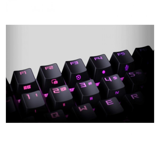 ASUS Клавіатура ASUS ROG Strix Scope II RX Red ABS UA USB Black (90MP0350-BKMA00)