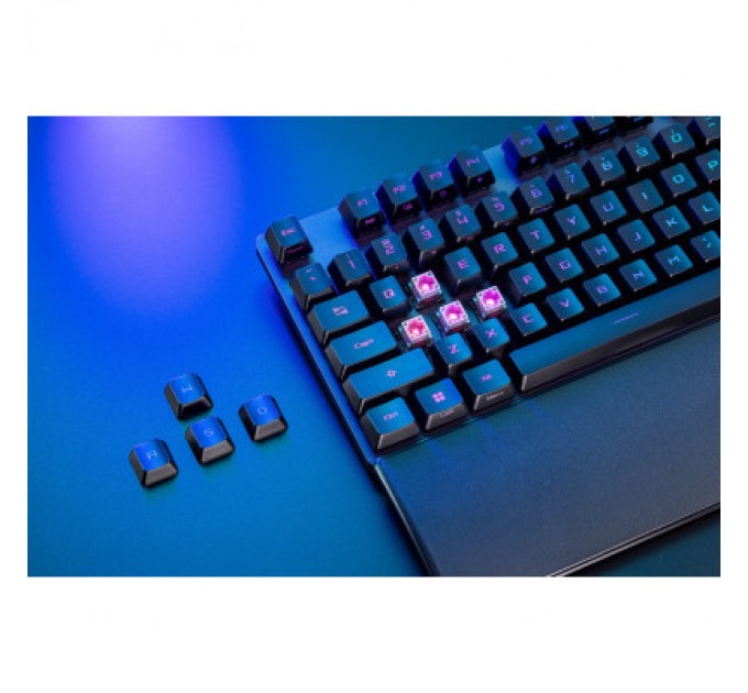 ASUS Клавіатура ASUS ROG Strix Scope II RX Red ABS UA USB Black (90MP0350-BKMA00)