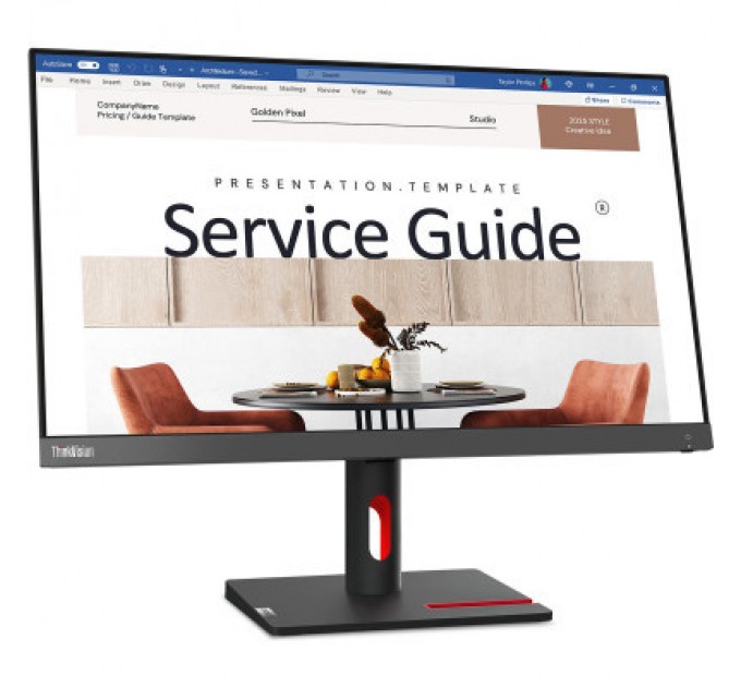 Lenovo Монітор Lenovo S24i-30 (63DEKAT3EU)