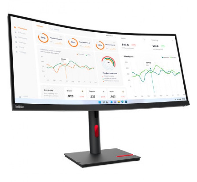 Lenovo Монітор Lenovo T34w-30 (63D4GAT1UA)