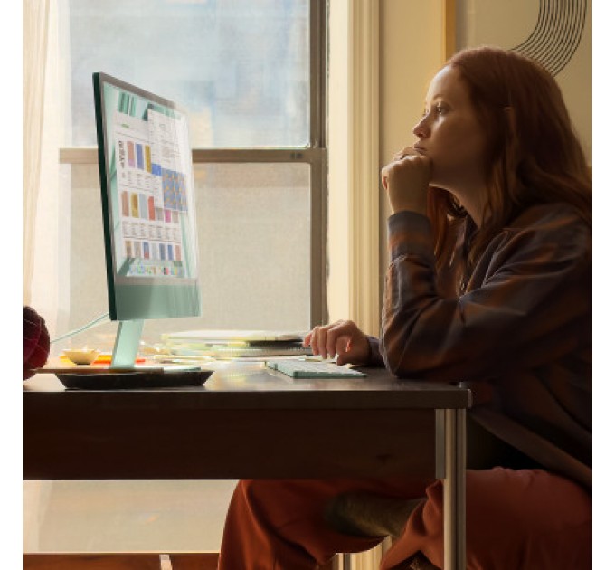 Apple Комп'ютер Apple A2874 24" iMac Retina 4.5K / Apple M3 with 8-core GPU, 256SSD, Silver (MQR93UA/A)