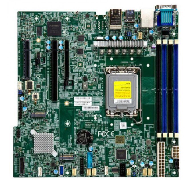 Supermicro Серверна материнська плата Supermicro MB C262 MATX (MBD-X13SCH-F-O)