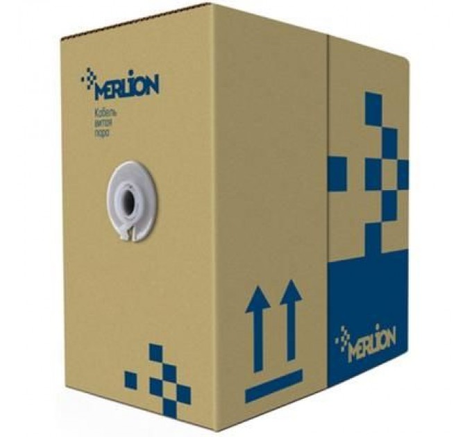 Merlion Кабель мережевий Merlion FTP 305м КВПЕВ (100) 4*2*0,50, cat.5e [СU] (09010)