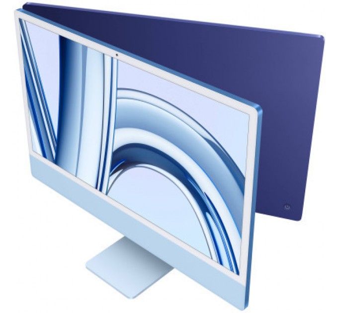 Apple Комп'ютер Apple A2873 24" iMac Retina 4.5K / Apple M3 with 10-core GPU, 512SSD, Blue (MQRR3UA/A)