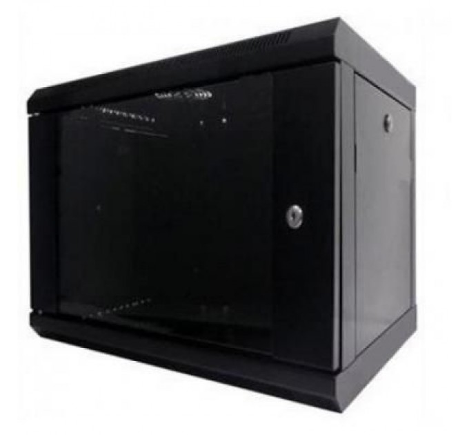 Hypernet Шафа настінна Hypernet 6U 19" 600x350 (WMNC-35-6U-FLAT-BLACK)