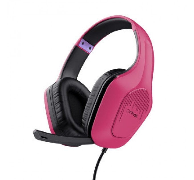 Trust Навушники Trust GXT 415 Zirox 3.5мм Pink (24992)