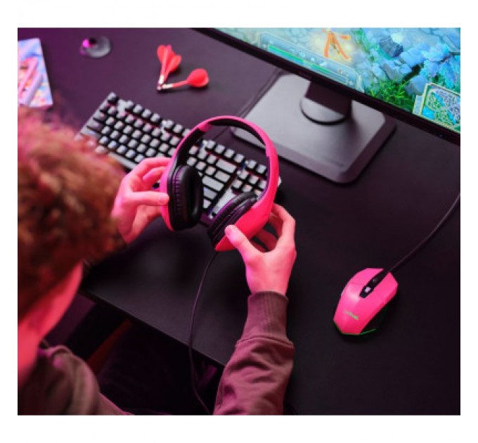 Trust Навушники Trust GXT 415 Zirox 3.5мм Pink (24992)