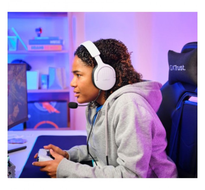 Trust Навушники Trust GXT 489 Fayzo 3.5мм White (25210)