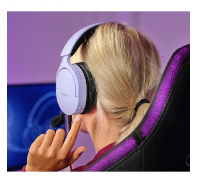 Trust Навушники Trust GXT 489 Fayzo 3.5мм Purple (25301)