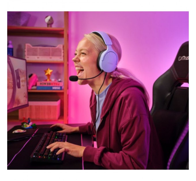 Trust Навушники Trust GXT 489 Fayzo 3.5мм Purple (25301)