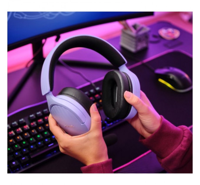 Trust Навушники Trust GXT 489 Fayzo 3.5мм Purple (25301)