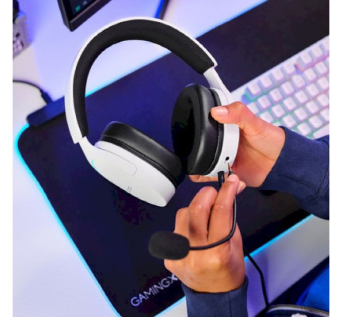 Trust Навушники Trust GXT 490 Fayzo 7.1 USB-A White (25302)