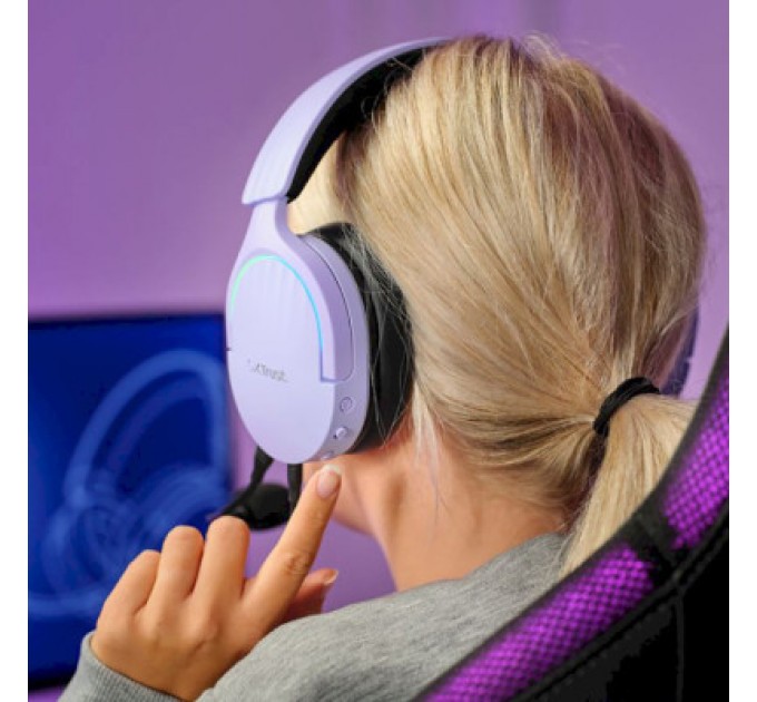 Trust Навушники Trust GXT 490 Fayzo 7.1 USB-A Purple (25303)