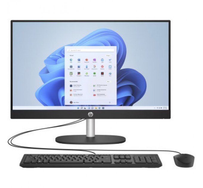 HP Комп'ютер HP 24-cr0003ua AiO / Ryzen5 7520U, 16, 512, WiFi, Cam, KBD (9C9C3EA)
