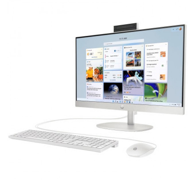 HP Комп'ютер HP 24-cr0004ua AiO / Ryzen3 7320U, 8, 512, WiFi, Cam, KBD (9C9C4EA)