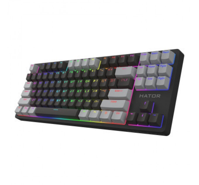 Hator Клавіатура Hator Rockfall 2 Mecha Signature Edition USB Black/Gray (HTK-520-BBG)