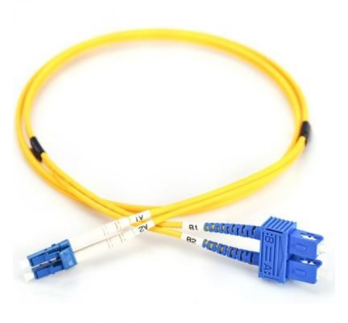 Digitus Оптичний патчкорд Digitus LC/UPC-SC/UPC,9/125,OS2,duplex,3m (DK-2932-03)