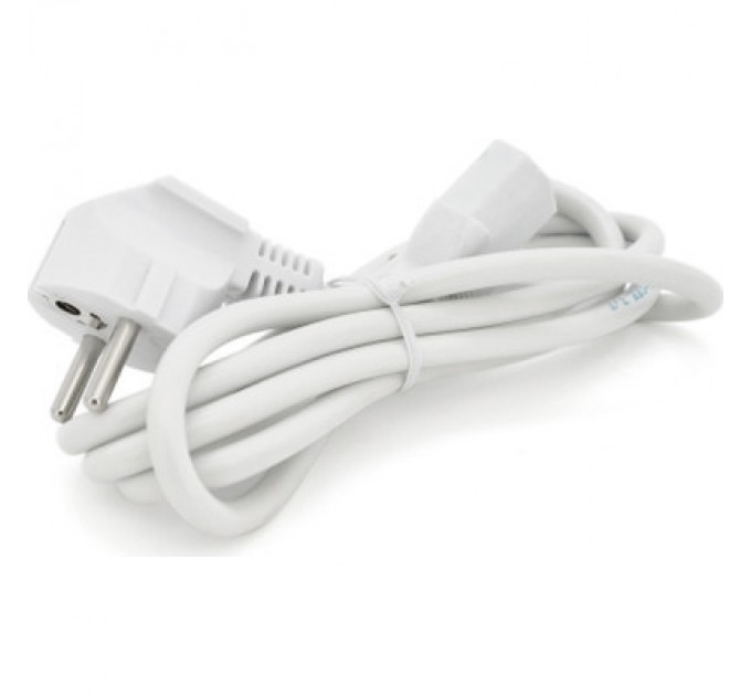 Ritar Кабель живлення C13 1,5m PC-186 CEE7/17-C13 0.75mm 3 pin white Ritar (PC-186 CEE7/17-C13-1,5)