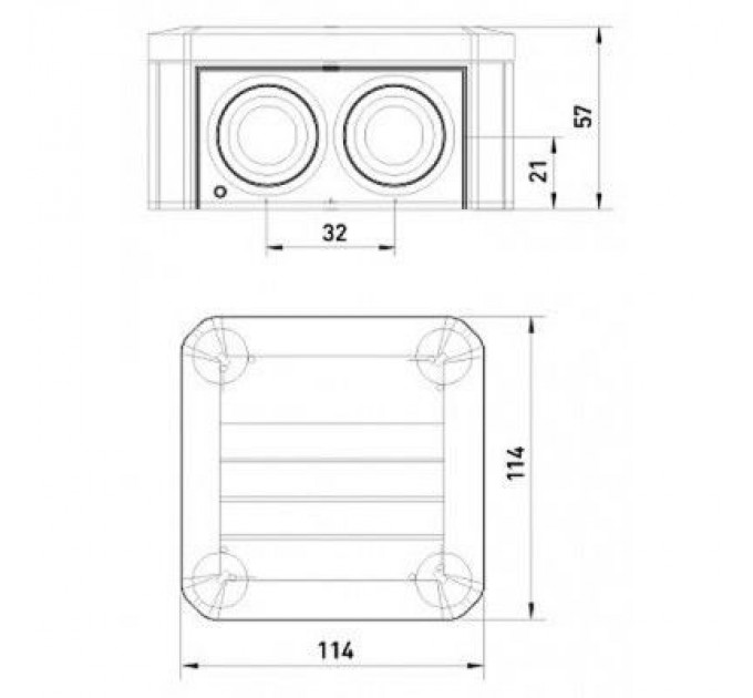 OBO Розподільча коробка OBO OBO Т60 (00524)