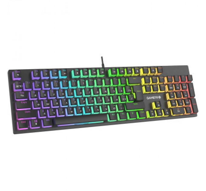 GamePro Клавіатура GamePro MK85R Red Switch RGB USB Black (MK85R)